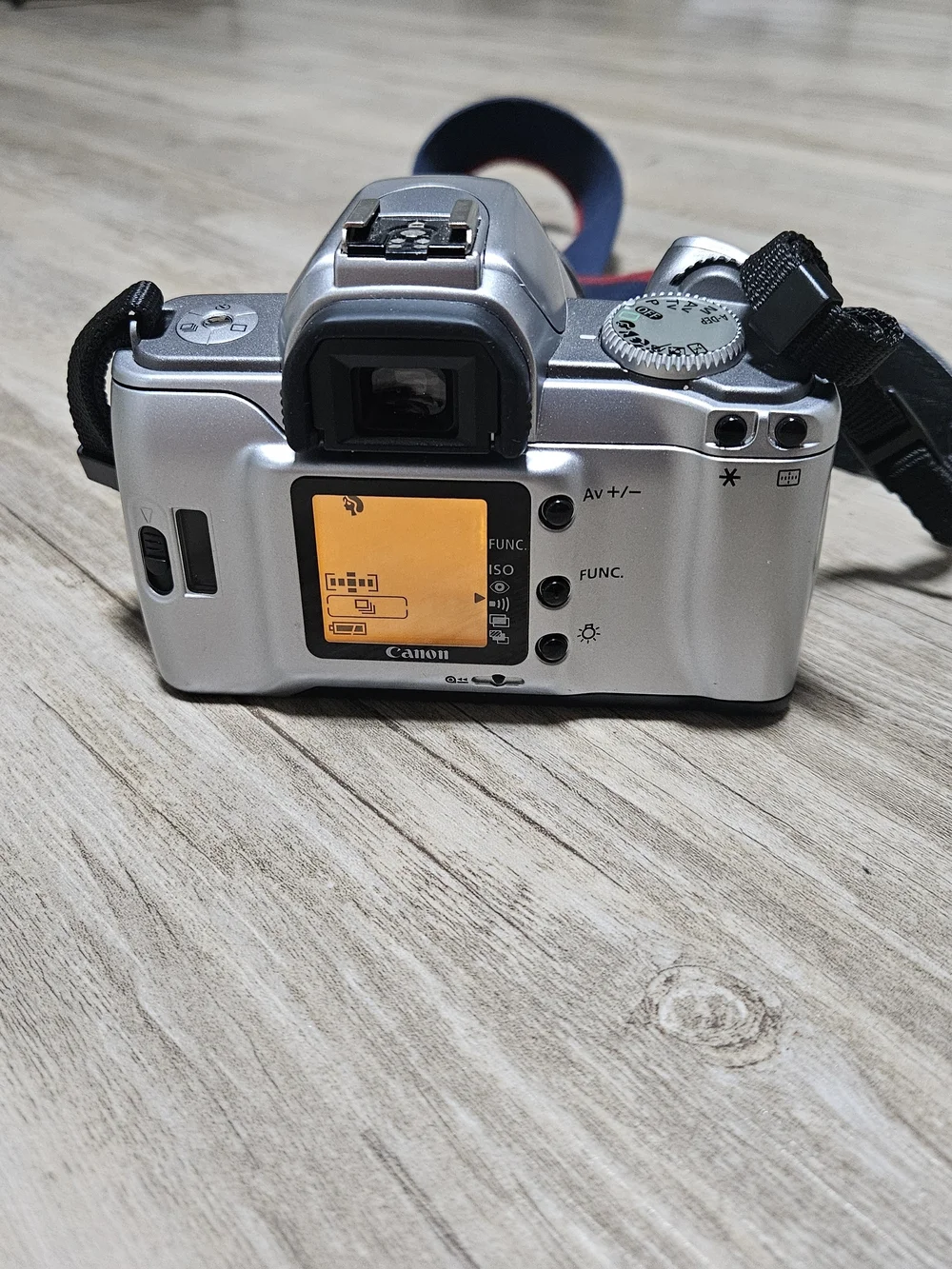 Canon EOS Rebel Ti 35 mm Film Camera With Strap And EF 28-90mm Zoom Lens